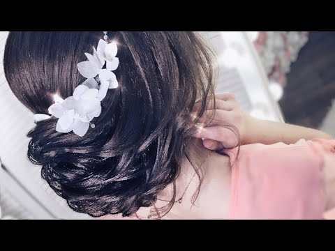 Видео: Низкий пучок | Объемная прическа Пошагово | Прическа на выпускной | Low bun | Step by step