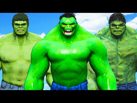 Видео: халк и невероятный халк против халк 2099 - эпическая битва