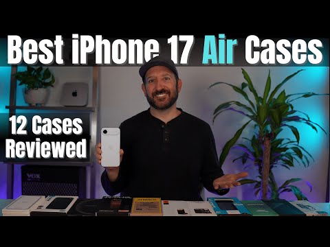 Видео: Обзоры чехлов Air для iPhone 17 🔥 Сравнение 12 чехлов!