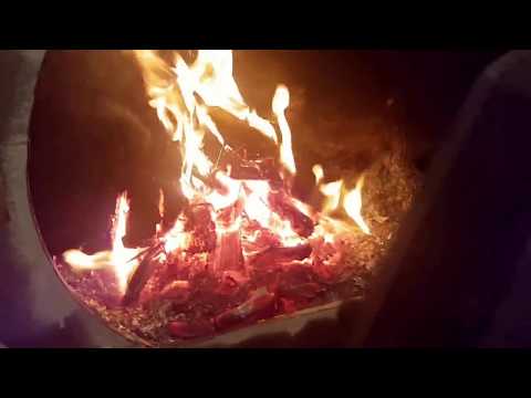 Видео: Печь длительного горения из стальной трубы часть 1