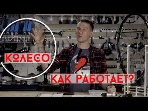 Видео: Колесо велосипеда: как устроено и принцип работы.