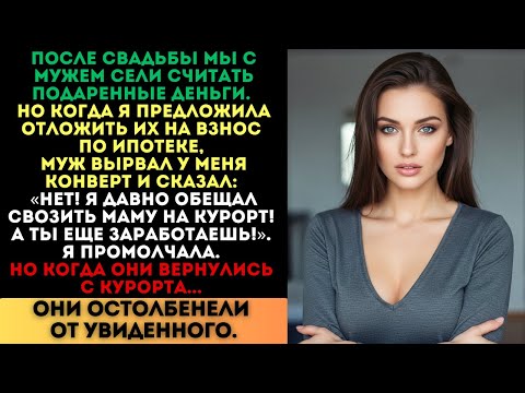 Видео: «Я обещал маме курорт!» — сказал муж, забрав деньги. Но когда они вернулись...