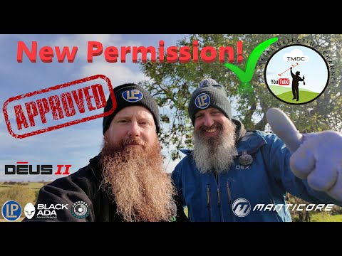 Видео: Новое разрешение получено! | Пастбище с металлоискателем | XP Dues 2 | Мантикора