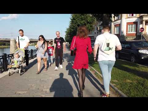 Видео: Степана Разина набережная. 27.07.2021 год. Тверь.