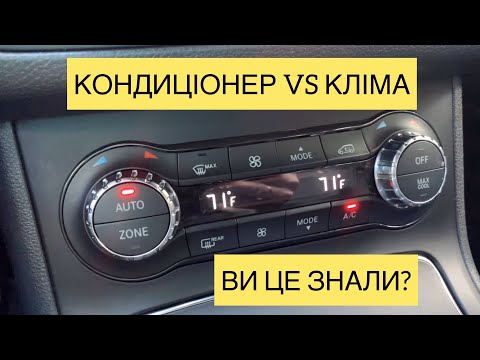 Видео: Кондиціонер VS Клімат контроль.Ви це знали???