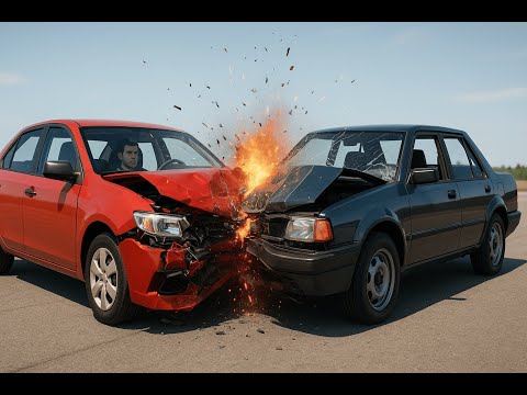 Видео: Краш-тест в Real Car Crash Simulator!  Машины в хлам!