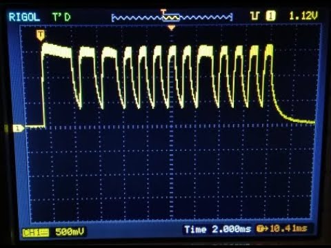 Видео: Инфракрасный сигнал SIRCS от пульта ДУ от телевизора