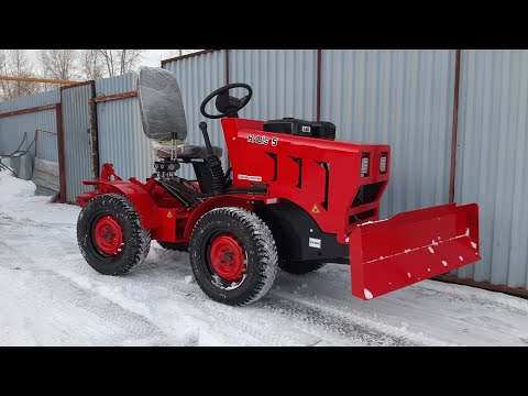 Видео: Минитрактор "HABIS 5"