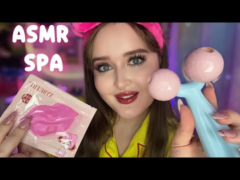 Видео: ASMR🎀СПА для лица🧖🏼‍♀️Ночевка с подругой🤍Roleplay 