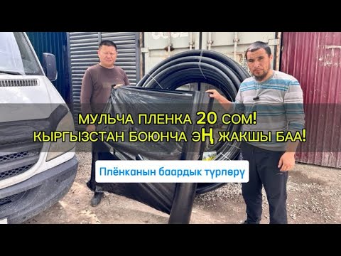 Видео: Мулча пленка 20 сом!