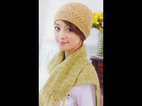 Видео: Как связать шарф волнистым узором крючком.( для начинающих).