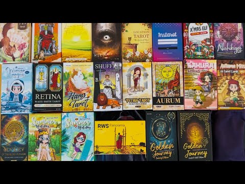 Видео: Моя коллекция карт Таро от студии Deckstiny💖