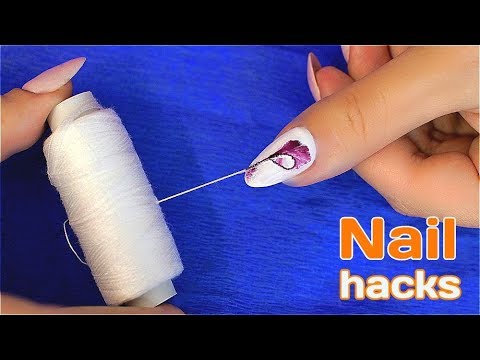 Видео: 6 ЛайфХаков для ногтей / Tanya StreLove