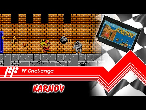 Видео: Karnov - FF Challenge. Прохождение всех игр Famicom.
