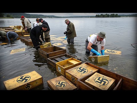 Видео: Учёные нашли немецкие сокровища под озером, вскрыв их они потеряли дар речи…