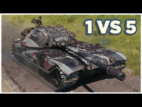Видео: К-91 • ОДИН против ПЯТИ • WoT Gameplay