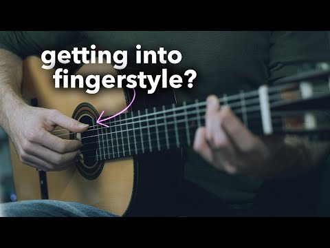 Видео: FINGERSTYLE Гитара для абсолютных новичков (аккорды и мелодия)