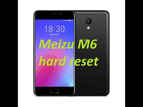Видео: Meizu M6 hard reset снимаем пароли