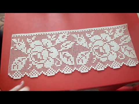 Видео: Машинная вышивка fsl. Стыковка кроше в пяльцах