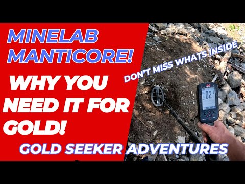 Видео: Minelab Manticore! Зачем он нужен для поиска золота