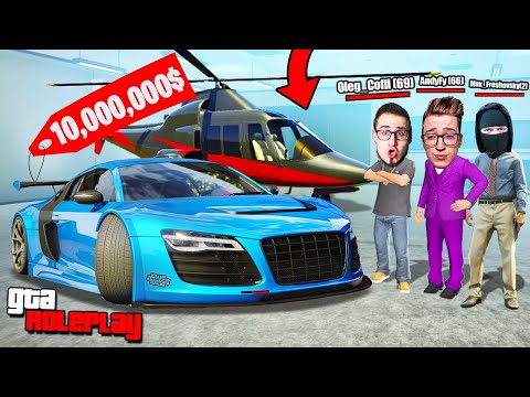 Видео: КУПИЛ НОВУЮ AUDI R8 ЗА 10.000.000$! ПОЛНЫЙ ОБЗОР САМОГО ДОРОГОГО ОБНОВЛЕНИЯ! (GTA 5 RP / RADMIR)