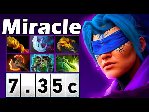 Видео: Миракл на Антимаге, Лучший в Мире! - Miracle Antimage 7.35 DOTA 2