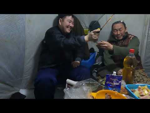 Видео: Подледка в Усть-Таатте