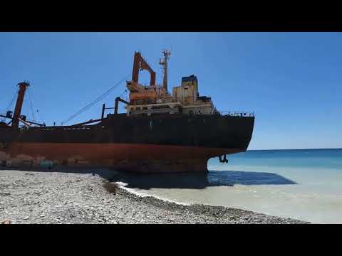 Видео: Сухогруз РИО, село Кабардинка. Август 2025