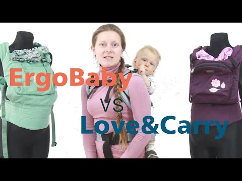 Видео: Эрго Рюкзак Love & Carry ▶ Сравнение с ErgoBaby. Какой Эргорюкзак выбрать? На что обращать внимание?