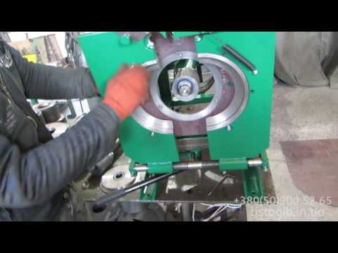 Видео: Станок для производства гофроколена Ø160-200