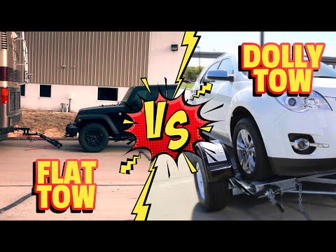 Видео: Буксировка на подкате или на плоской платформе — что лучше?