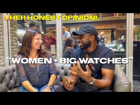 Видео: Большие часы — это слишком много для женщин? Её мнение может вас удивить!