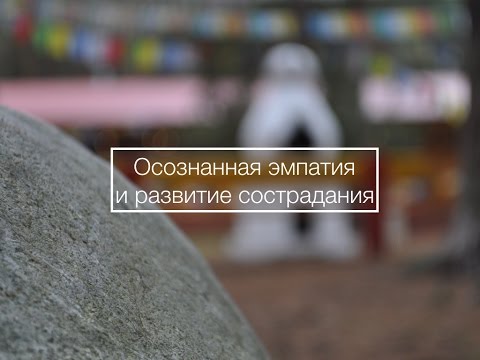 Видео: Осознанная эмпатия и развитие сострадания
