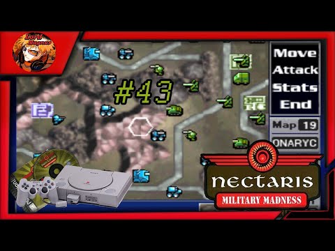 Видео: Во что поиграть? 🌒 Nectaris Military Madness 🌒 Прохождение / Ps1 gameplay сложная новая кампания #43