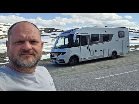 Видео: Льодовик Фолгефонна, Дорога до Гауларф'єльсвеген, Шхелінген | В Норвегію на кемпері 4| 1-AUTO_Live