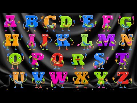 Видео: Песня про алфавит для детей | Пойте вместе и учите буквы от А до Я с анимацией