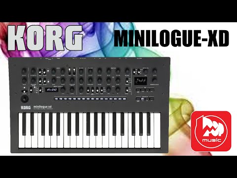 Видео: KORG Minilogue-XD - гибридный полифонический синтезатор