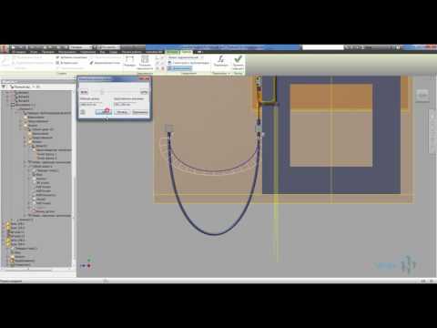 Видео: Фиксация длины шланга с применением iLogic [Autodesk Inventor]