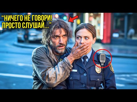 Видео: "НЕ ГОВОРИ!" — Прошептал Бездомный... Он СПАС Девушку-Полицейского От Смертельной Опасности