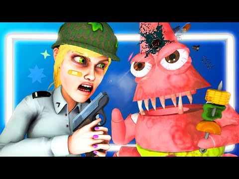 Видео: ГЛЭМРОК ФНАФ vs ГУБКА БОБ АНИМАТРОНИКИ 3: ГИГАНТ МИСТЕР КРАБС (Ной FNAFSB FNAF: Security Breach)