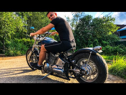 Видео: Yamaha XVS Drag Star 1100 НАСТОЯЩИЙ ЖЕЛЕЗНЫЙ СКУТЕР