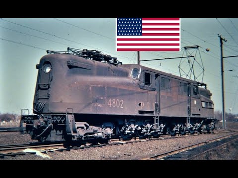 Видео: серия110 Американский электровоз GG1 #gg1 #GG1 #электровоз