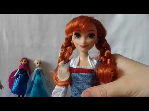 Видео: Быстрый обзор Frozen от Disney store, часть 1