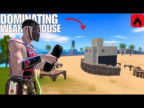 Видео: Solo Survival - Taking Over the Warehouse, Raids & PvP | Oxide Survival Island #oxide #rust #оксайд