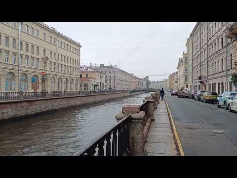 Видео: Банковский мост.  Канал Грибоедова.  Мучной мост.  СПб