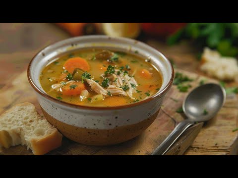 Видео: Полезный сливочный курино-овощной суп | Комфортная еда в миске 🍲