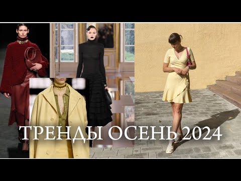 Видео: ТРЕНДЫ ОСЕНЬ 2024: показы, идеи, вдохновение