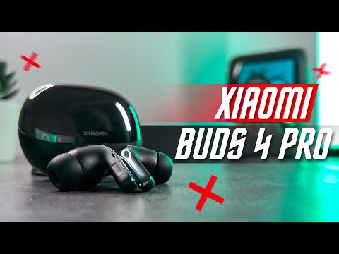 Видео: УНИКАЛЬНЫЕ И СТИЛЬНЫЕ 🔥 БЕСПРОВОДНЫЕ НАУШНИКИ XIAOMI BUDS 4 PRO ANC И ОДНОВРЕМЕННАЯ ПРОЗРАЧНОСТЬ !