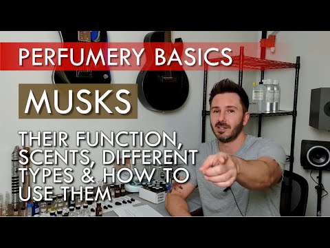 Видео: Основы парфюмерии — Мускусы: их функции, виды и способы применения