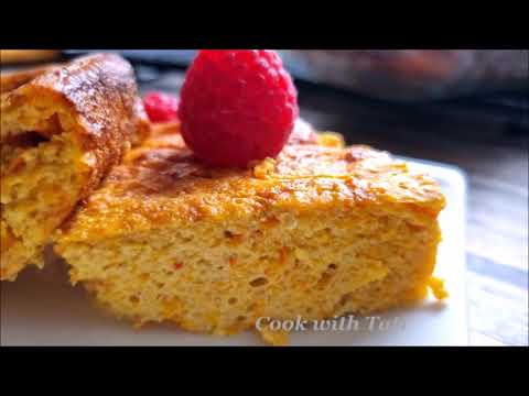 Видео: Тыквенно-творожная запеканка. Kürbis-Käsekuchen .